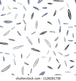 Dark Purple vector seamless pattern with spheres. Glitter abstract illustration with blurred drops of rain. Pattern can be used as texture of wallpapers.