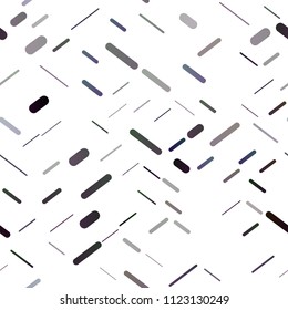 Dark Purple vector seamless template with repeated sticks. Decorative shining illustration with lines on abstract template. The pattern can be used for busines ad, booklets, leaflets