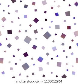 Dark Purple vector seamless template with crystals, rectangles. Abstract gradient illustration with rectangles. Pattern can be used for websites.
