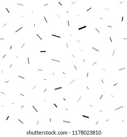 Dark Purple vector seamless template with repeated sticks. Lines on blurred abstract background with gradient. The pattern can be used as ads, poster, banner for commercial.