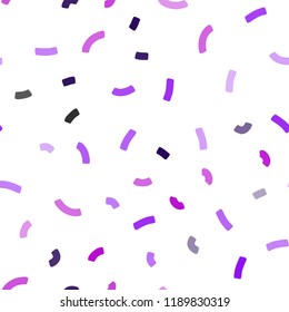 Dark Purple vector seamless template with bubble shapes. Geometric illustration in marble style with gradient.  Marble design for your web site.