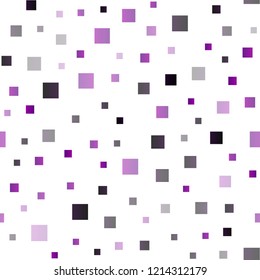 Dark Purple vector seamless template with crystals, rectangles. Abstract gradient illustration with rectangles. Best design for your ad, poster, banner.