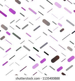Dark Purple vector seamless texture with colored lines. Lines on blurred abstract background with gradient. The pattern can be used as ads, poster, banner for commercial.