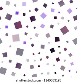 Dark Purple vector seamless texture in rectangular style. Abstract gradient illustration with rectangles. Pattern for busines ad, booklets, leaflets