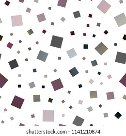 Dark Purple vector seamless texture in rectangular style. Beautiful illustration with rectangles and squares. Smart design for your business advert.