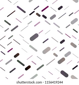 Dark Purple vector seamless texture with colored lines. Lines on blurred abstract background with gradient. The pattern can be used as ads, poster, banner for commercial.