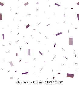 Dark Purple vector seamless texture in rectangular style. Modern abstract illustration with colorful rectangles. Pattern for busines ad, booklets, leaflets