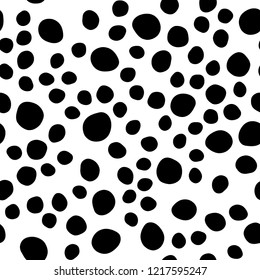 Dark Purple vector seamless texture with disks. Modern abstract illustration with colorful water drops. Trendy design for wallpaper, fabric makers.