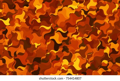 Dark Purple vector shining cranked pattern. blurred geometric sample with gradient.  Brand-new design for your business.