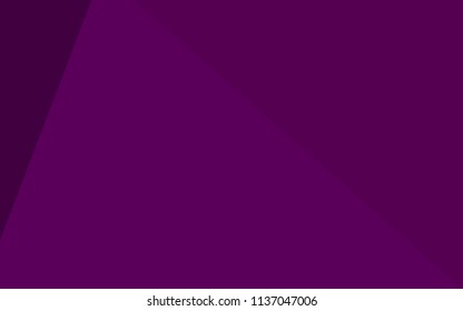 Dark Purple vector shining triangular template. Shining illustration, which consist of triangles. Brand new style for your business design.