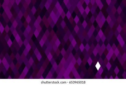 Dark Purple vector shining triangular template. Geometric illustration in Origami style with gradient.  A completely new design for your business.