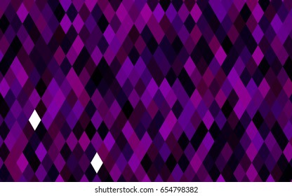 Dark Purple vector shining triangular template. A sample with polygonal shapes. The elegant pattern can be used as part of a brand book.