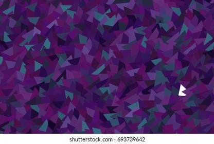 Dark Purple vector of small triangles on white background. Illustration of abstract texture of triangles. Pattern design for banner, poster, cover. Dark Purple vector of small triangles on white background. Illustration of abstract texture of triangles. Pattern design for banner, poster, cover.