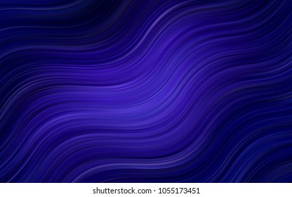 Dark Purple vector template with abstract circles. An elegant bright illustration with gradient. A completely new memphis design for your business.