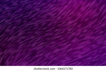 Dark Purple vector template with abstract lines. Creative illustration in halftone marble style with gradient. The best blurred design for your business.