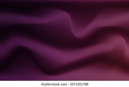 Dark Purple vector template with abstract circles. Colorful abstract illustration with gradient lines. A completely new memphis design for your business.