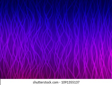 Dark Purple vector template with abstract lines. Brand new colored illustration in marble style with gradient. The elegant pattern for brand book.