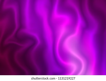 Dark Purple vector template with abstract lines. Blurred geometric sample with gradient bubbles.  The template for cell phone backgrounds.