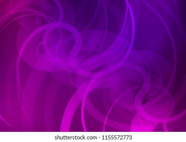 Dark Purple vector template with abstract lines. Colorful illustration in abstract marble style with gradient. A completely new marble design for your business.