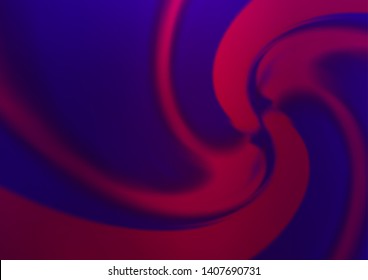 Dark Purple vector template with abstract lines. A vague circumflex abstract illustration with gradient. Brand new design for your ads, poster, banner.