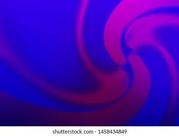 Dark Purple vector template with abstract lines. Brand new colored illustration in marble style with gradient. A completely new template for your business design.