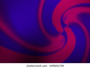 Dark Purple vector template with abstract lines. Creative geometric illustration in marble style with gradient. A new texture for your  ad, booklets, leaflets.