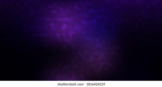 Dark purple vector template with abstract forms. Colorful illustration with simple gradient shapes. Elegant design for wallpaper set.