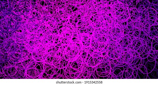 Dark purple vector template with abstract forms. Colorful abstract forms with gradient in simple style. Modern design for your ads.