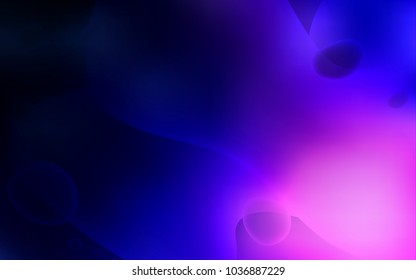 Dark Purple vector template with bent ribbons. Modern gradient abstract illustration with bandy lines. A new texture for your  ad, booklets, leaflets.