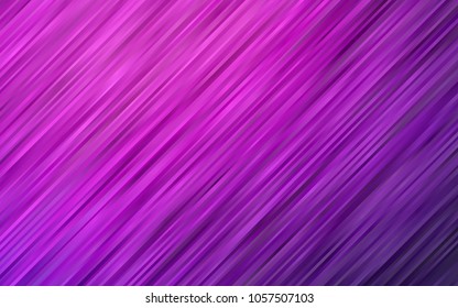 Dark Purple vector template with bent ribbons. An elegant bright illustration with gradient. The template for cell phone backgrounds.