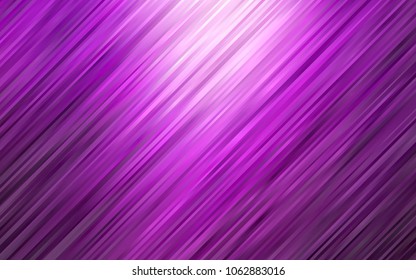 Dark Purple vector template with bent lines. A completely new color illustration in marble style. Textured wave pattern for backgrounds.