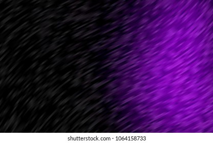 Dark Purple vector template with bent ribbons. Creative illustration in halftone marble style with gradient. New composition for your brand book.