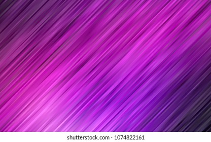 Dark Purple vector template with bent lines. Creative geometric illustration in marble style with gradient. The elegant pattern for brand book.