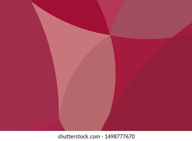 Dark Purple vector template with bent ribbons. Shining illustration, which consist of blurred lines, circles. Textured wave pattern for backgrounds.