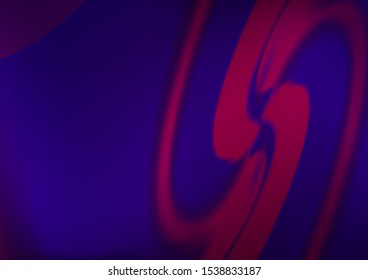 Dark Purple vector template with bent lines. Colorful illustration in abstract marble style with gradient. Marble design for your web site.
