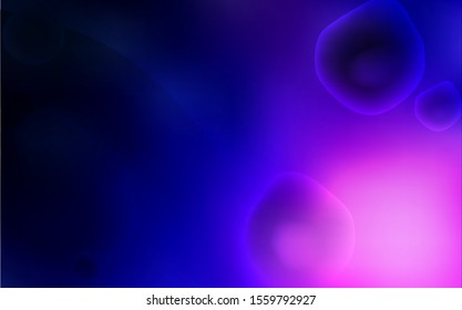 Dark Purple vector template with bent ribbons. Modern gradient abstract illustration with bandy lines. A new texture for your  ad, booklets, leaflets.