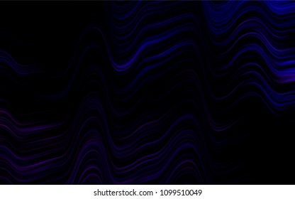 Dark Purple vector template with bubble shapes. A completely new color illustration in marble style. The template for cell phone backgrounds.