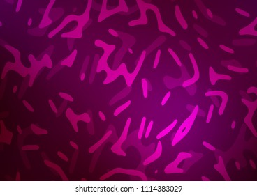 Dark Purple vector template with bubble shapes. Brand new colored illustration in marble style with gradient. A completely new marble design for your business.