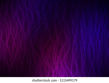 Dark Purple vector template with bubble shapes. An elegant bright illustration with gradient. Marble design for your web site.