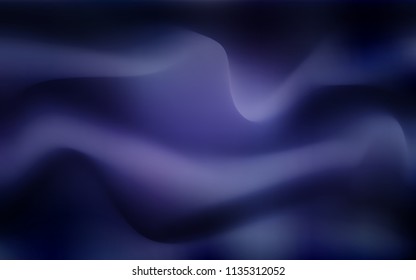 Dark Purple vector template with bubble shapes. Creative illustration in halftone marble style with gradient. A completely new memphis design for your business.