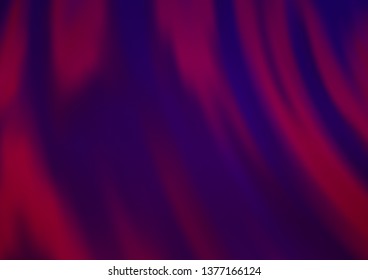 Dark Purple vector template with bubble shapes. A sample with blurred bubble shapes. A completely new marble design for your business.