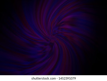 Dark Purple vector template with bubble shapes. Creative geometric illustration in marble style with gradient. Textured wave pattern for backgrounds.
