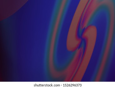 Dark Purple vector template with bubble shapes. An elegant bright illustration with gradient. The elegant pattern for brand book.