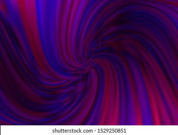 Dark Purple vector template with bubble shapes. Blurred geometric sample with gradient bubbles.  Pattern for your business design.