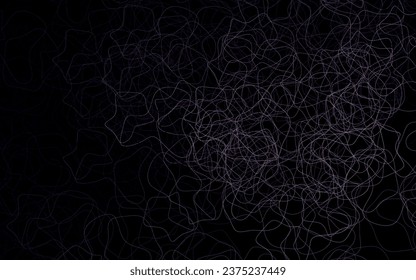 Dark Purple vector template with chaotic shapes. Illustration with colorful gradient shapes in abstract style. Best smart design for your business.