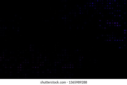 Dark Purple vector template with circles. Modern abstract illustration with colorful water drops. Template for your brand book.