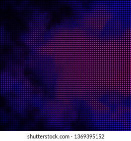 Dark Purple vector template with circles. Abstract illustration with colorful spots in nature style. Pattern for booklets, leaflets.