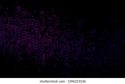 Dark Purple vector template with circles. Modern abstract illustration with colorful water drops. Design for posters, banners.