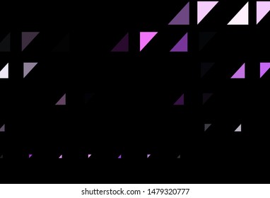 Dark Purple vector template with circles. Beautiful colored illustration with blurred circles in nature style. Design for posters, banners.