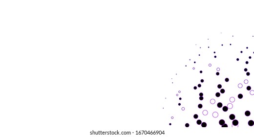 Dark Purple vector template with circles. Glitter abstract illustration with colorful drops. Design for posters, banners. Dark Purple vector template with circles. Glitter abstract illustration with colorful drops. Design for posters, banners.